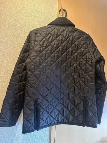 [영국제] LAVENHAM 블랙 퀼팅 자켓 38