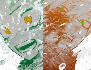 The beginning 포스터 히로아카 원화전