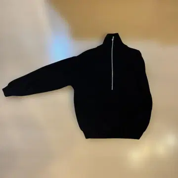 BATONER 드라이버즈 니트 하프 지퍼 스웨터 사이즈 2