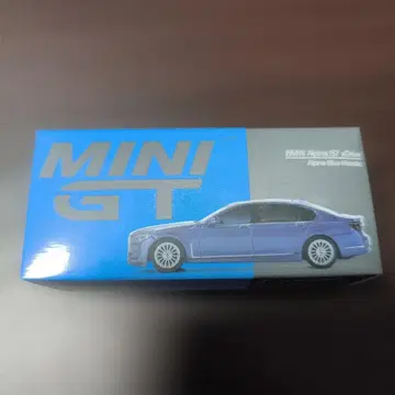 MINIGT BMW 알피나 B7 xDrive 알피나 블루 메탈릭 왼쪽