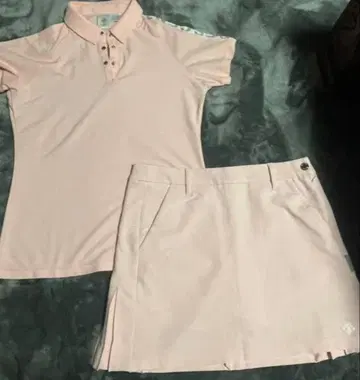 새상품급 데상트 골프 셋업