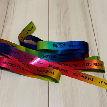 WEST. WESTA! 은색 테이프 은테 풀 2개