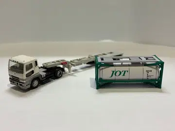 트레일러 컬렉션 미쓰비시 후소 슈퍼 그레이트 + ISO 탱크 컨테이너