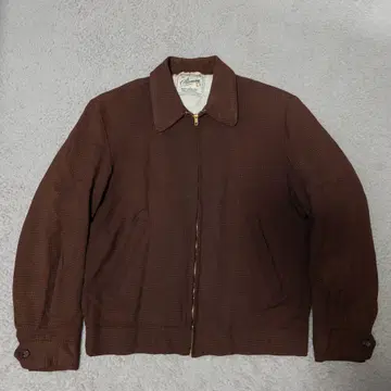40s~50s airman 개버딘 재킷 울 레이온 표기 사이즈 40