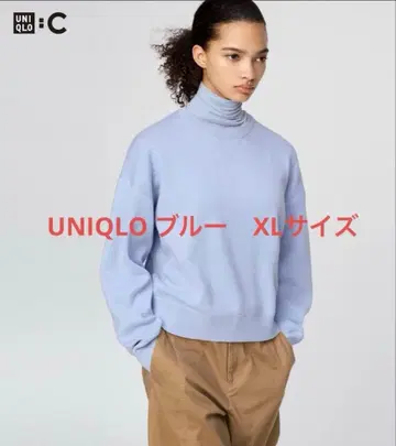 [ 미사용 새상품 ] UNIQLO C 스무스 코튼 크루넥 스웨터 XL