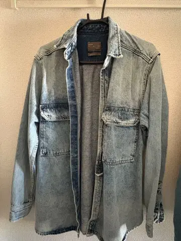 ZARA MAN L 라이트 블루 데님 자켓