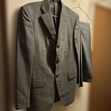 (574) XYVYX 그레이 체크 무늬 셋업 수트 A5