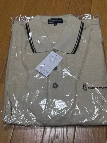 RUSH PUPPIES 베이지 피케 셔츠