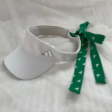 adidas 그린 리본 바이저