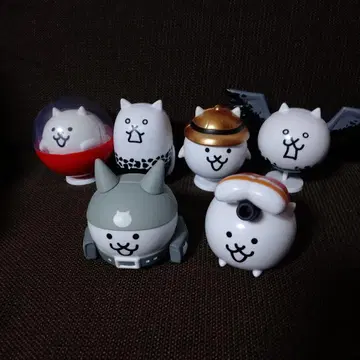 냥코 대전쟁 캡슐 캐릭터 6체 세트