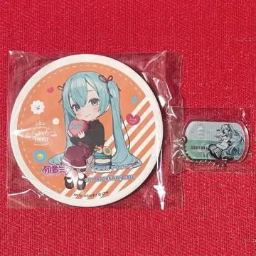 하츠네 미쿠 x MINT HEIM 코스터 키링