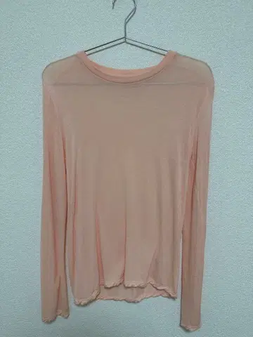 baserange LONG SLEEVE TEE 핑크 S 사이즈