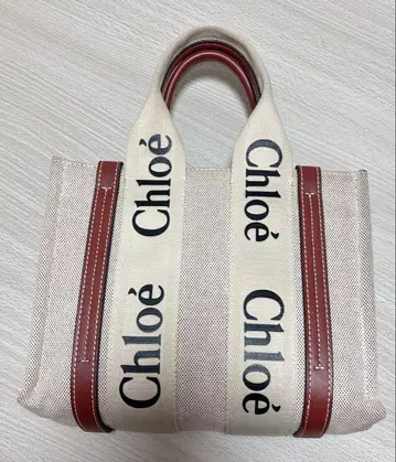 끌로에 WOODY 토트백