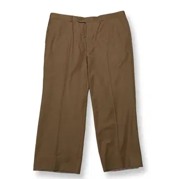 보헤미안 와이드 팬츠 제냐 울 캐시미어 브라운 이탈리아제 56