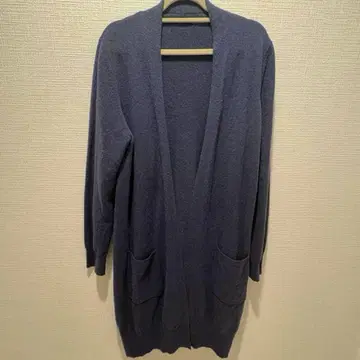23구 캐시미어 혼방 네이비 롱 가디건
