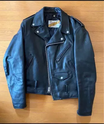 더블 라이더 자켓 블랙