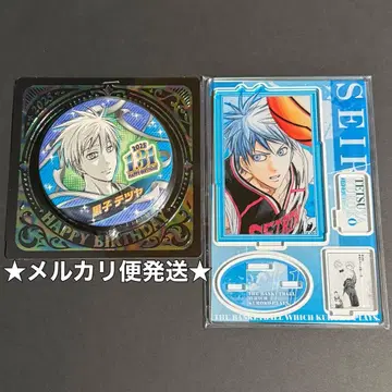 쿠로코의 농구 생일 캔뱃지 명장면 디오라마 피규어 쿠로코 테츠야