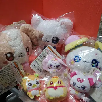 푸치큐아 봉제 인형 7체 세트 한정판 1세트