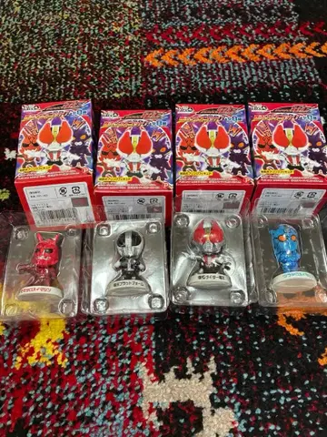 가면라이더 PVC 피규어 세트 4체