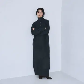 searoomlynn 2way 하이넥 니트 원피스