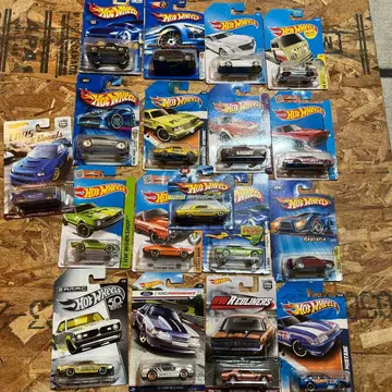 핫휠 미니카 18대 세트