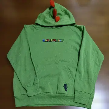 [ 새상품급 ] 슈퍼 마리오 요시 후드티 사이즈 M