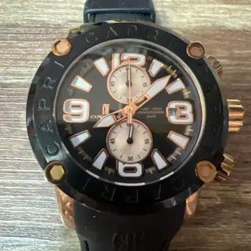 CAPRI WATCH 블랙 골드 카프리워치