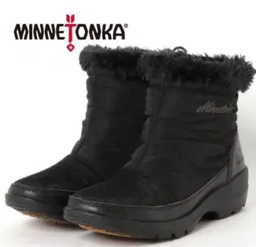 미네통카 방수 스노우 부츠 블랙 24cm/US7