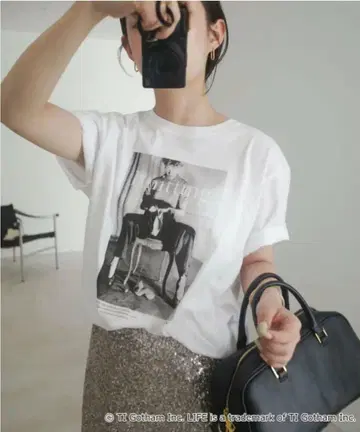 GOOD ROCK SPEED SLOBE 별주 LIFE 사진 T셔츠