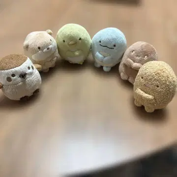 스미코구라시 테노리 봉제 인형 6개 세트