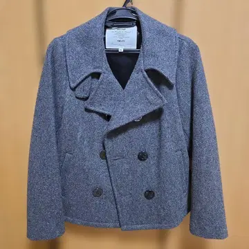 Fidelity 울 피코트 그레이