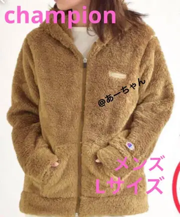 champion 챔피온 보아 후드티 L 사이즈 후드 복슬복슬