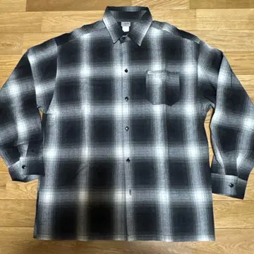 CALTOP 옴브레 셔츠 XL
