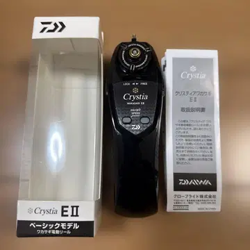다이와 크리스티아 E1 빙어 릴 1회 사용