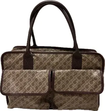 게라르디니 소프티 토트백 더블 포켓 브라운 계열