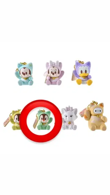 디즈니 스토어 스트랩 신춘 시크릿 2026 데일