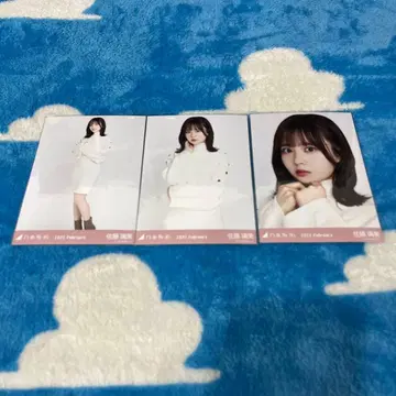 노기자카46 브로마이드 사토 리카 컴프 니트 셋업 원피스 46시간 TV