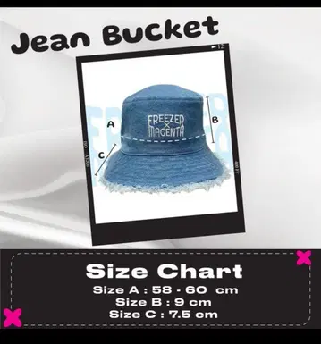FREEZER x MAGENTA 콜라보 버킷햇