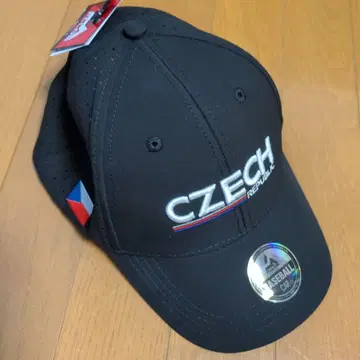 CZECH REPUBLIC 야구 모자 블랙