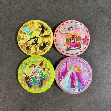 디즈니 자수 캔뱃지