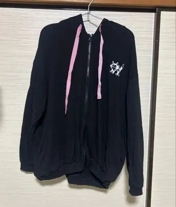 디즈니 리조트 피가로 고양이 귀 후드티