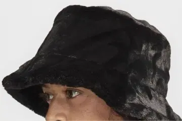 나이키 인조 모피 버킷 햇 L 사이즈 블랙