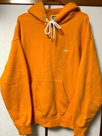 Lee 오렌지 후드티