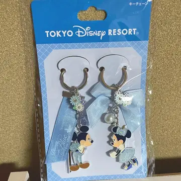 디즈니 블루 에버 애프터 키체인