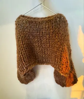 amuamu 손뜨개질 니트 스웨터