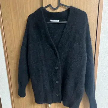 BEAUTY&YOUTH 블랙 가디건 긴팔