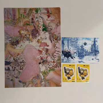 아트 판타지전 아마노 요시타카 아마노 유미히코 한정판 굿즈