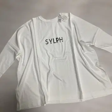 택 포함 새상품 LASUD SYLPH 긴팔T셔츠 13000엔