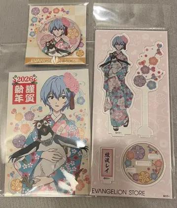 레이 펭귄 아크릴 스탠드 캔뱃지 특전 에바 스토어