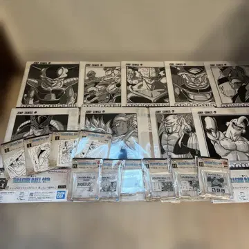 드래곤볼 제일복권 G상 클리어 파일 H상 스탠드 I상 스티커